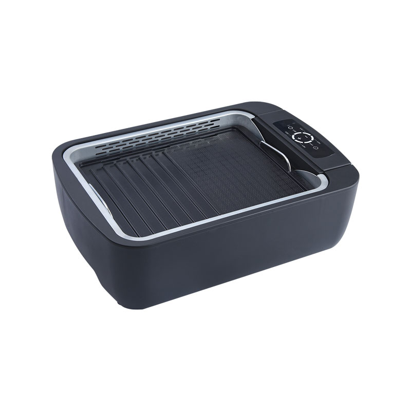 Smokeless-serien: WT-ISG802 elektrisk rökfri BBQ-grillpanna med temperaturkontroll