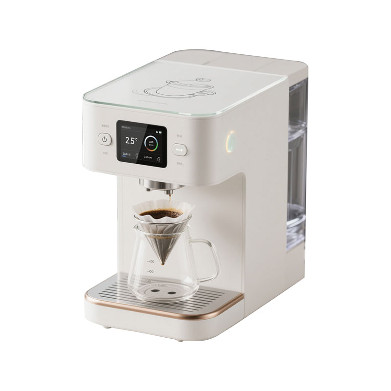 Multifunktionell kaffemaskin med droppfilter