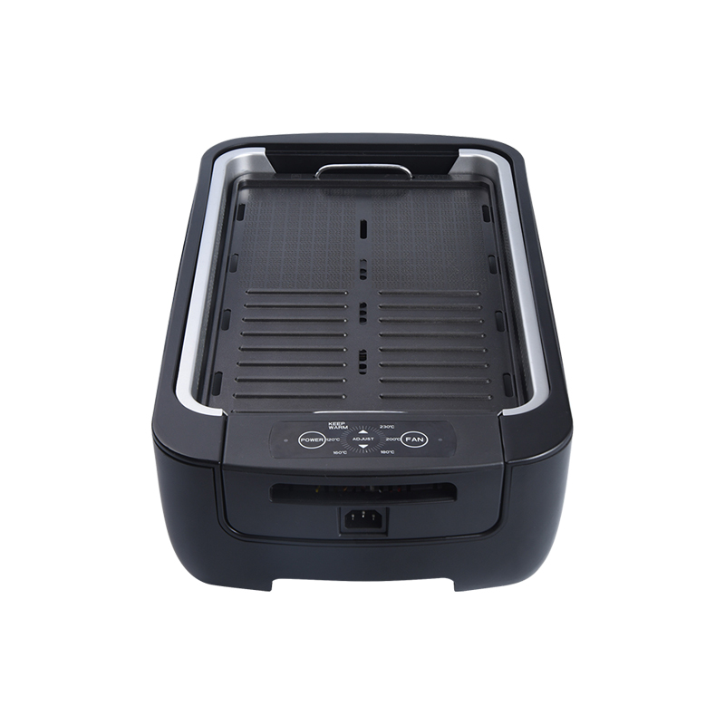 Smokeless-serien: WT-ISG802 elektrisk rökfri BBQ-grillpanna med temperaturkontroll